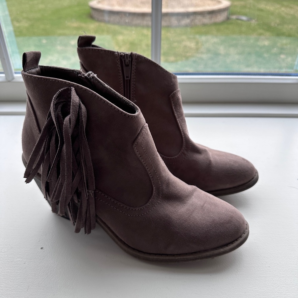 Women's Size 9 Brown Ankle Boots
